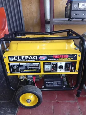 5.5kva Elepaq Constant Heavy Duty Cooper Coil Generator 3 Yrs Warrant