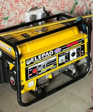 Elepaq Constant Cooper Coil Generator 4.5kva 3 Year's Company W