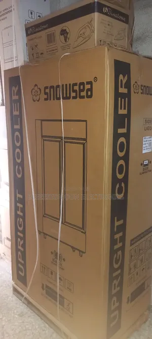 Snowsea Show Glass Standing Fridge Low Voltage With Avr