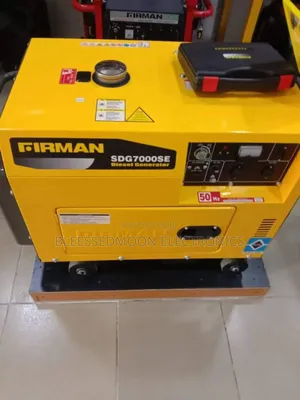 Firman Heavy Duty Soundproof Generator Zero Noise 8.5kva 3 Year's W