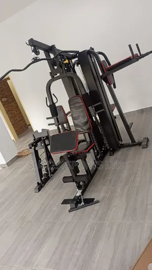 5 Station Gym Machine With Leg Press