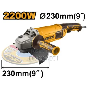 Ingco Angle Grinder 9 Inch 2200watt Original
