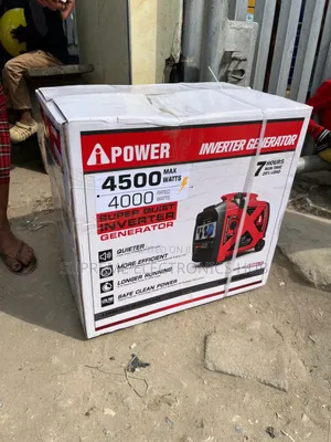 Brand New 4.5kva Ipower Inverter Soundproof Generator With Warranty