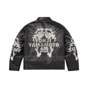 Original Supreme X Yohji Yamamoto Leather Jacket Available in Store