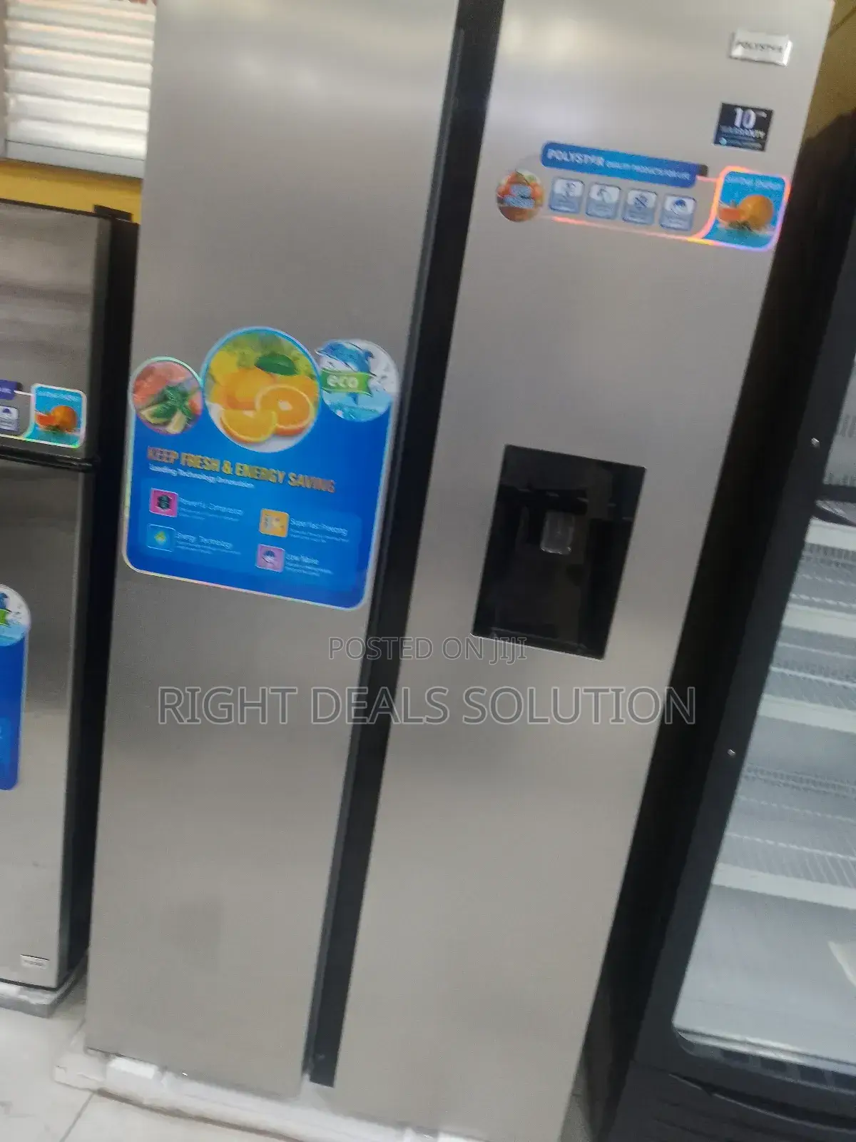 Energy Efficient 620l Side-by-Side Inverter Refrigerator