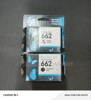 Hp 662 Ink Black and Color