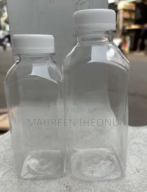 Wide Mouth Plastic Bottle - 35cl 50cl