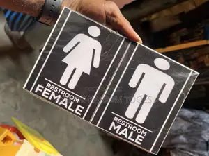 Male And Female Restroom Signs