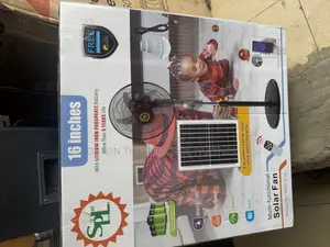 SPL Solar Rechargeable Fan With Panel