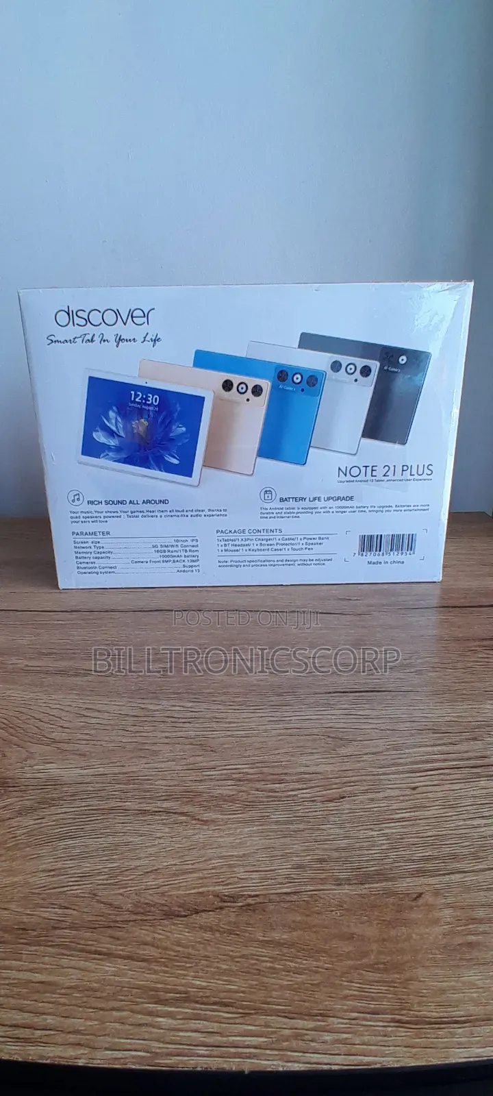 New Discover Note 21 Plus 1 TB Silver