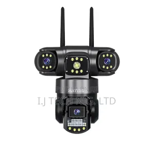 V380 3 Triple Lens PTZ Solar Camera