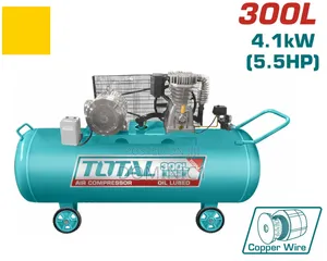 Total 300l Industrial Air Compressor 5.5hp 380v