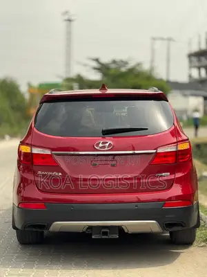 Hyundai Santa Fe 2016 Red