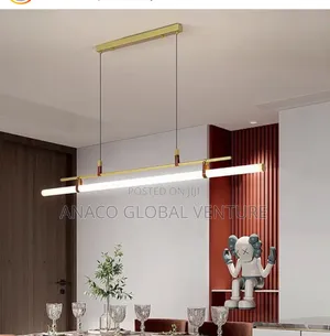 Classic Led Pendant Light 3 Colour's Light Gold Body.