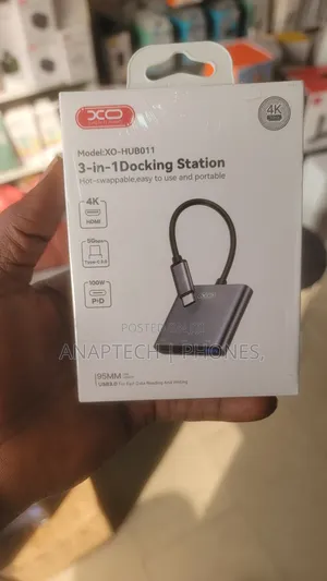 X0 Simple Is Beauty, Model X0-Hub011 3in1 Docking Station Hdmi