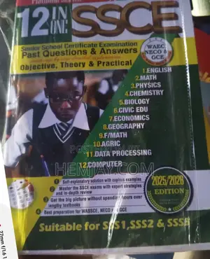 12 in 1 Ssce Past Questions Available for Science, Art and Commercial