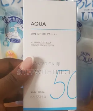 Missha All Around Safe Block Aqua Sun Gel Sunscreen - SPF 50 - 50ml