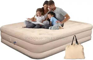Double Size Inflatable Bed With Automatic Pump