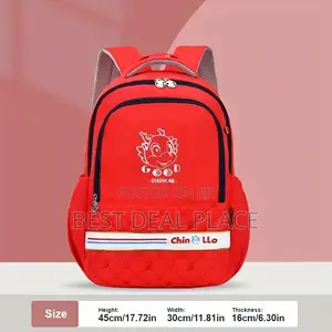 High Quality Waterproof Boys and Girls Large Capacity School Bag Backp