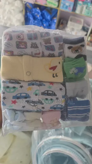 Baby Ovearall With Socks and Napkin