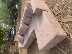 L Shape Sofa With Pillows