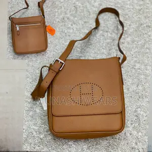 Luxury Hermes Leather Bag