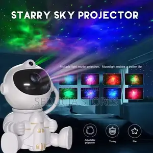 Astronaut Galaxy Star Projector Starry Night Light