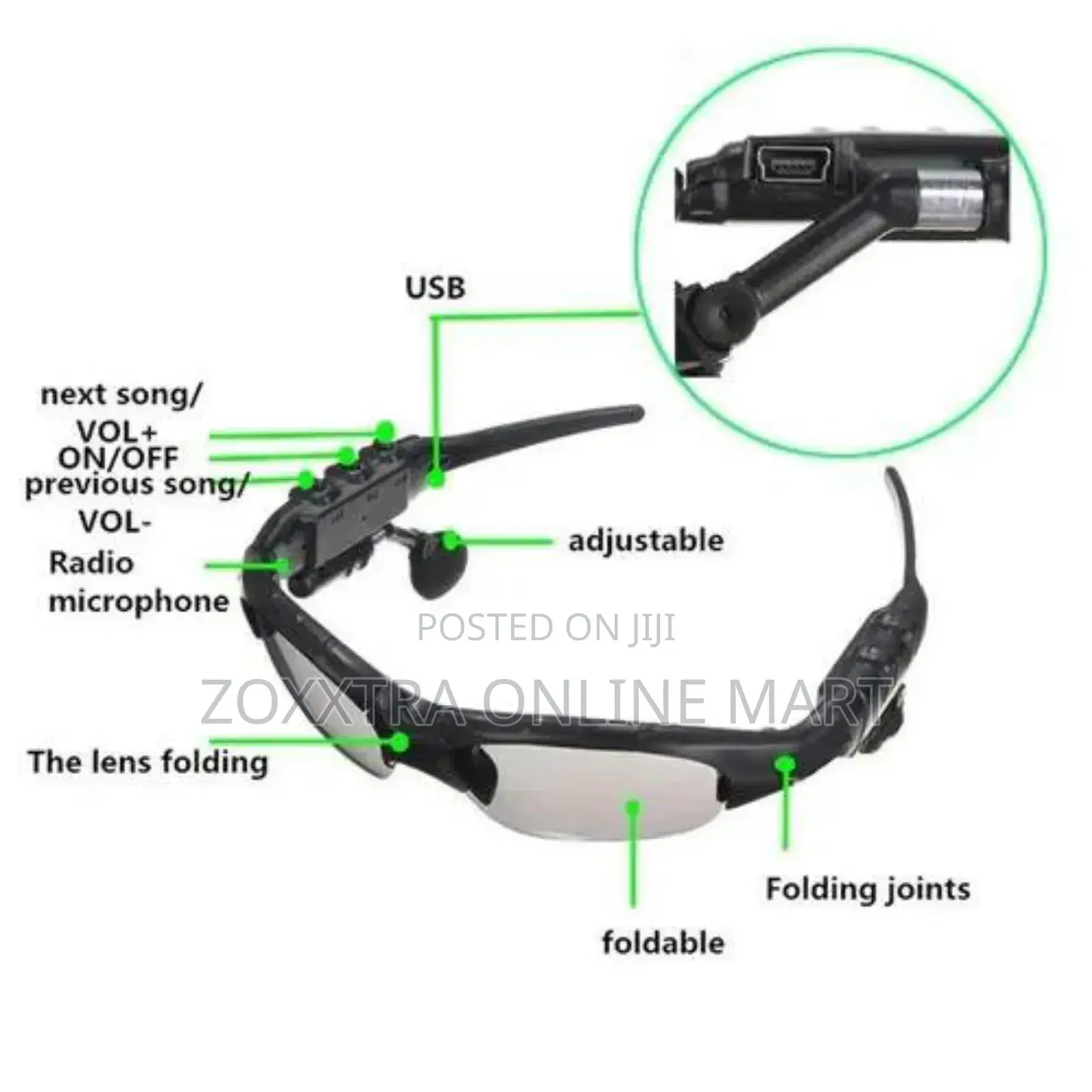 Bluetooth Smart Sunglasses