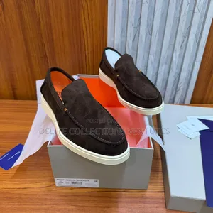 Luxury Update !!
Santoni Calf Suede Almond Toe Loafers
