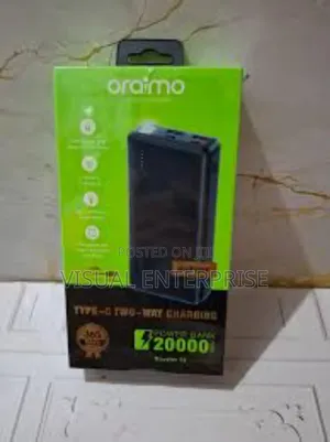 Antifast Oraimo Product Power Bank 20,000mah.