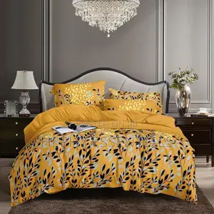 6x6 Bedsheets With 4 Pillowcase and Duvet Set