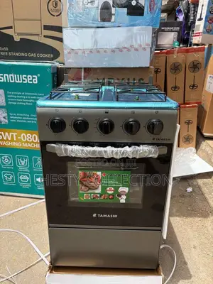 4 + 0 Standing Gas Burner With Oven Tamashi Quality Brand