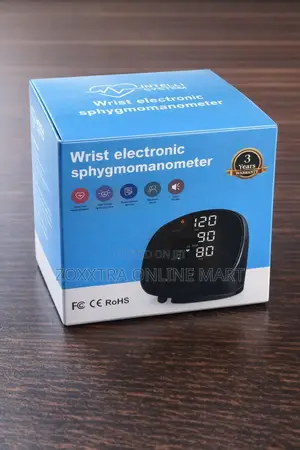 Wrist Electronic Spygmomanometer Wrist Rechargeable Bp Monitor