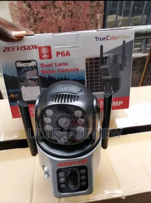 4g V380 Dual Lens Solar Camera