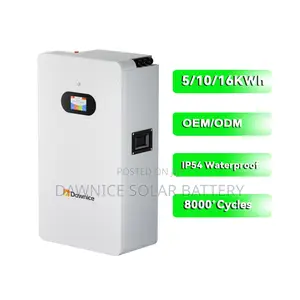 16kwh High Capacity Home Solar Battery With Smart BMS