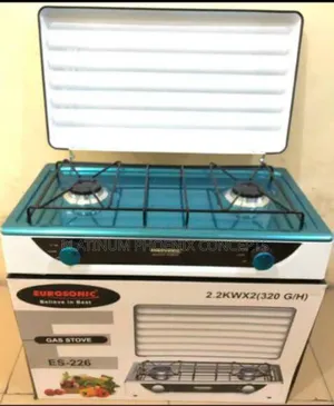 2 Face Eurosonic Gas Cooker With Cover