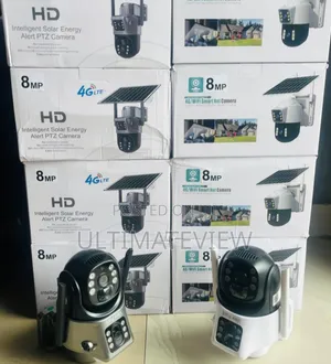 Smart CCTV Solar Camera 8mp Simcard
