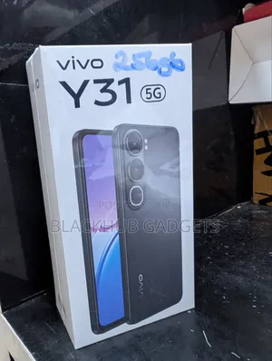 New Vivo Y31 5G 256 GB Black