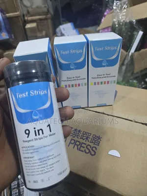 9 in 1 Water Test Strip for Fish Farming and Aquarium
