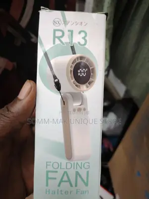 Mini Digital Rechargeable Hand Fan