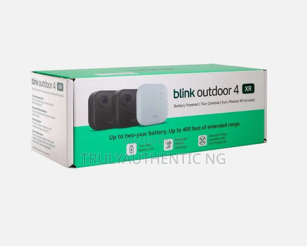 Blink Outdoor 4 Xr Wireless Security 2 Camera System W/ Xr Sync Module
