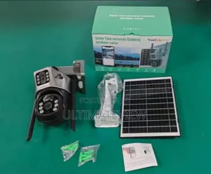 8mp V380 Smart Solar Camera Dual Lens