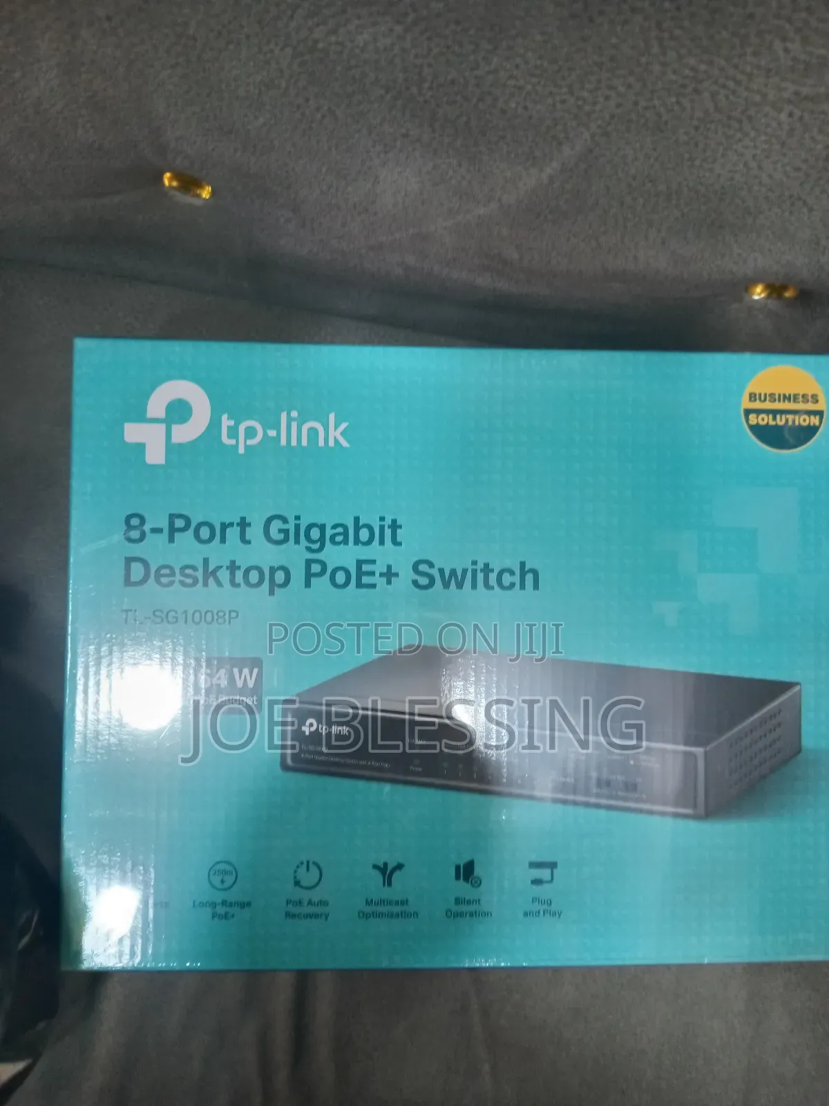Tp_link 8port Gigabit Desktop Poe Switch