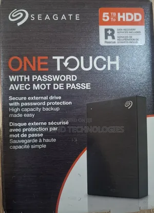 5tb Seagate One Touch