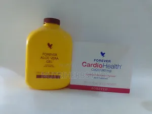 Forever Cardio Health Coq10(80mg)+ Aloe Vera Gel: For Heart Health