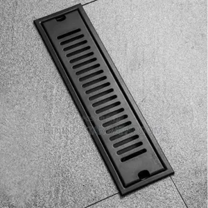 Black Linear Floor Drains