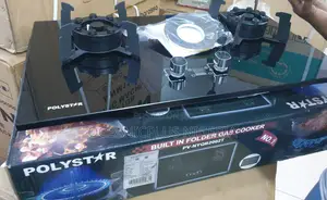 Gas Cooking Hob by Polystar, Two Burner Design
