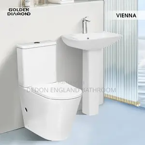 Executive Set of Golden Diamond Wc