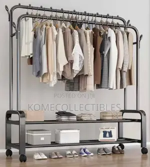 Double Pole Cloth Hanger With Tyler