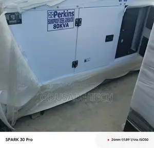 Perkins 80kva Sound-Controlled Gen